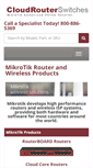 Mobile Screenshot of cloudrouterswitches.com